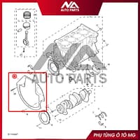 Nắp Đậy Phía Sau Thân Máy MG5 MT 2024 PLT200045