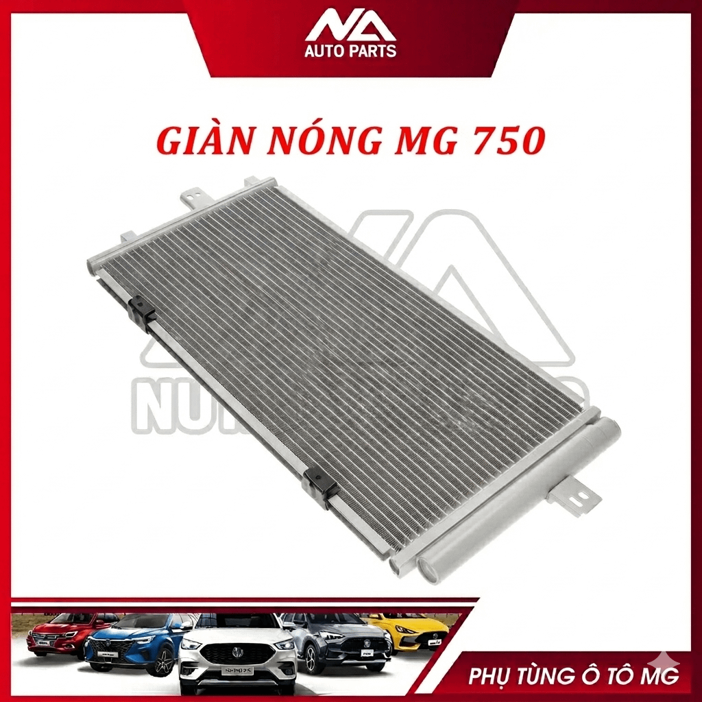 Giàn nóng MG 750 chính hãng JRB000140 ❄️ Giàn Nóng MG 750 Chính Hãng – Làm Mát Nhanh, Bền Bỉ Giàn nóng MG 750 mã JRB000140 là bộ phận quan trọng trong hệ thống điều hòa, giúp tản nhiệt và làm mát môi chất lạnh hiệu quả. Sản phẩm được thiết kế chuẩn zin theo xe MG 750, đảm bảo khả năng hoạt động ổn định và lâu dài.