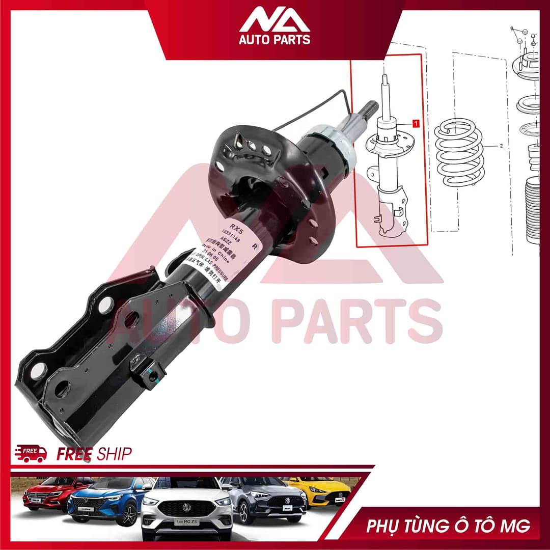 GIẢM SÓC TRƯỚC PHẢI CHUẨN RX5 10094339 10342814 10331148 GIẢM SÓC TRƯỚC PHẢI CHUẨN RX5 10094339 10342814 10331148