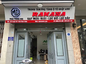 Cửa hàng phụ tùng ô tô mg