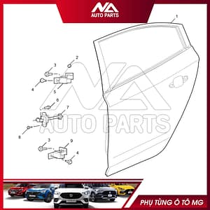 HẠN CHẾ CÁNH CỬA SAU MG5 2021-2023 10771102 PHỤ TÙNG Ô TÔ MG