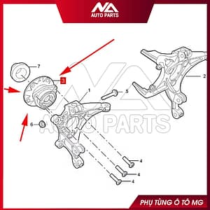 MOAY Ơ TRƯỚC MG5 2021-2023 10124926 PHỤ TÙNG Ô TÔ MG