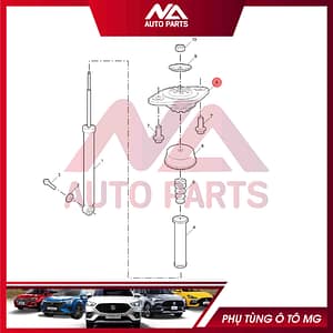 BÁT BÈO GIẢM XÓC SAU MG ZS 2020 10297340 PHỤ TÙNG Ô TÔ MG