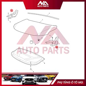 BẢN LỀ CAPO TRÁI RX5 10239842