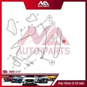 CÁCH ÂM TAI XE TRÁI RX5 10239005