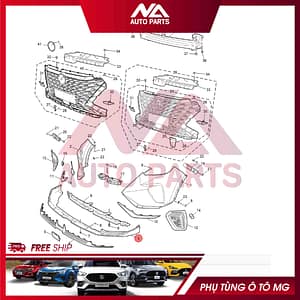 CẢN TRƯỚC DƯỚI RX5 11073460