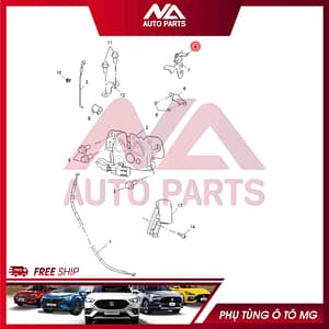 CHỐT MÓC KHÓA CAPO RX5 10658300