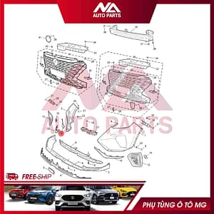 CHỤP MÓC KÉO TRƯỚC RX5 11073444