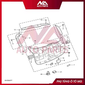CÔNG TẮC CỐP SAU RX5 HS20.24 11426146
