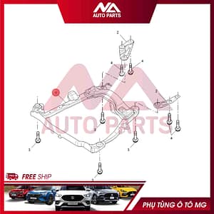 DẦM ĐỠ MÁY RX5 HS 10309418/10684832