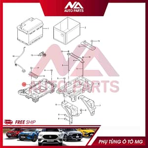 ĐẾ BÌNH ẮC QUY RX5 HS 11053110