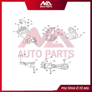 GIÁ BẮT CHÂN MÁY SỐ RX5 8 1.5 HS 30064686