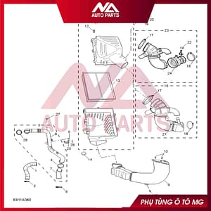 LỌC GIÓ ĐỘNG CƠ CHUNG HS RX5 10296746/10349552/10177398