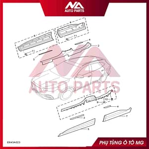 ỐP CÁNH CỬA TRƯỚC PHẢI HS 20.24 MÃ 10423725